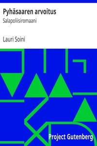 Pyhäsaaren arvoitus : $b Salapoliisiromaani